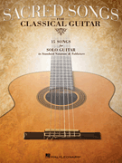 Sacred Songs for Classical Guitar Guitar and Fretted sheet music cover